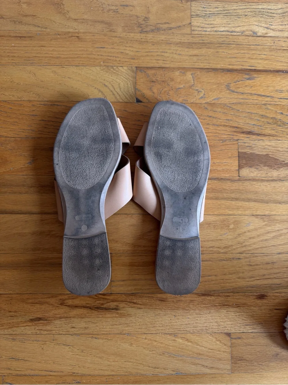 Seychelles Blush Crisscross Slide Sandals
